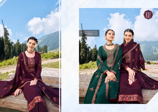 Rsf Neera 2 Heavy Festive Wear Designer Fancy Latest Chinon Silk Salwar Kameez Collection